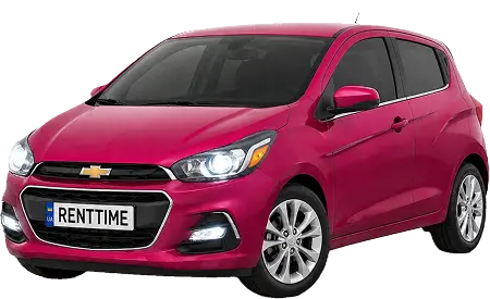 Chevrolet Spark 2019 червоний - оренда авто в Києві
