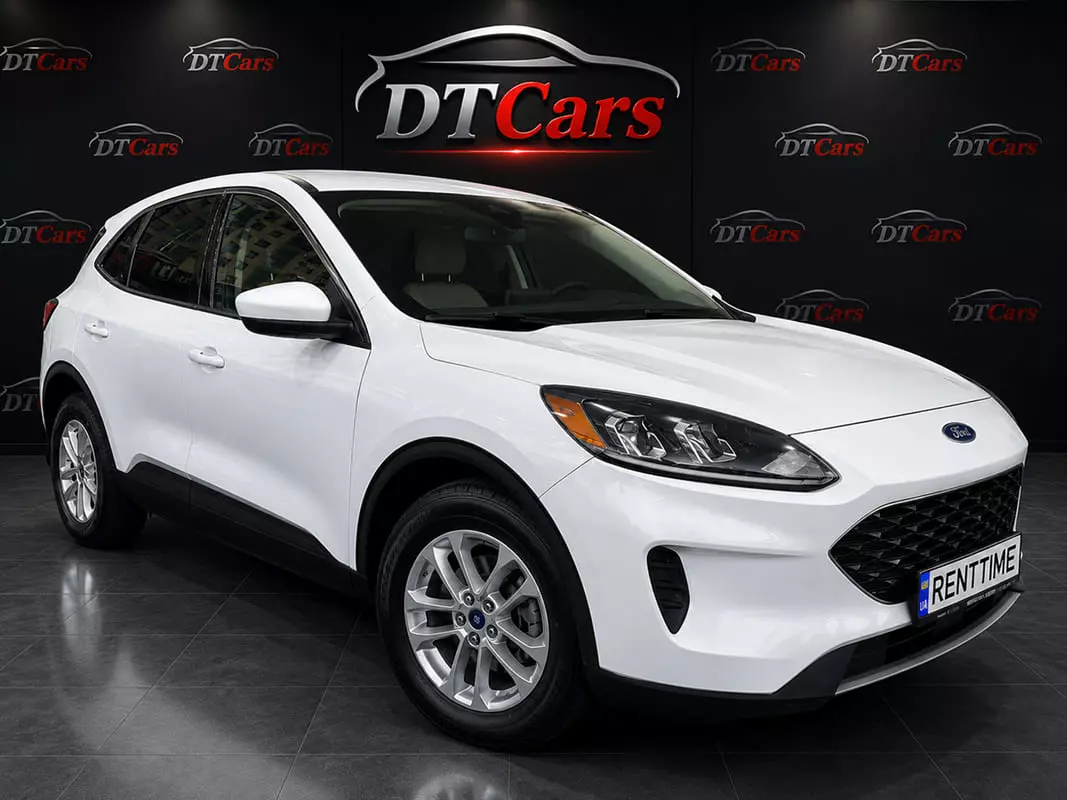 Ford Escape 2020 білий для прокату в Києві