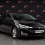 Hyundai Elantra 2020 чорний для прокату в Києві