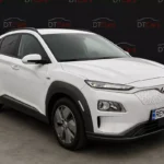 Hyundai Kona Premium Electric 2020 білий для прокату в Києві