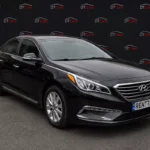 Hyundai Sonata 2017 чорний для прокату в Києві