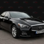 Infiniti Q50 2017 чорний для прокату в Києві
