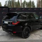 Оренда чорного Range Rover Sport 2018 вигляд спереду