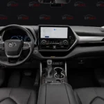 Toyota Highlander 2021 білий вигляд ззаду