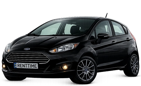 Ford Fiesta 2019 чорний - оренда авто в Києві